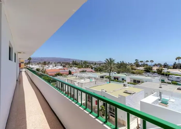 Fm - With Swimming Pool Near Maspalomas Dunes & Apartman Playa del Inglés
