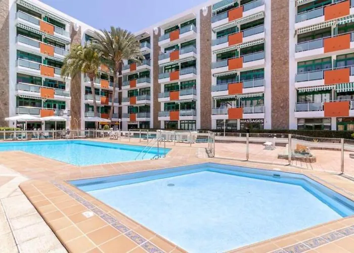 Апартаменти Fm - With Swimming Pool Near Maspalomas Dunes & Плайя-дель-Інглес